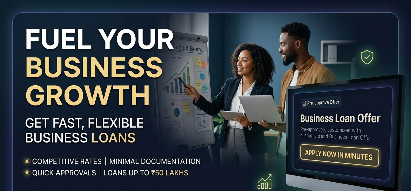 Business loan banner